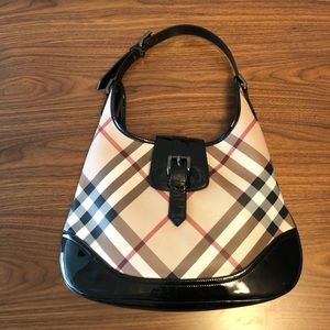 Burberry nova check shoulder bag